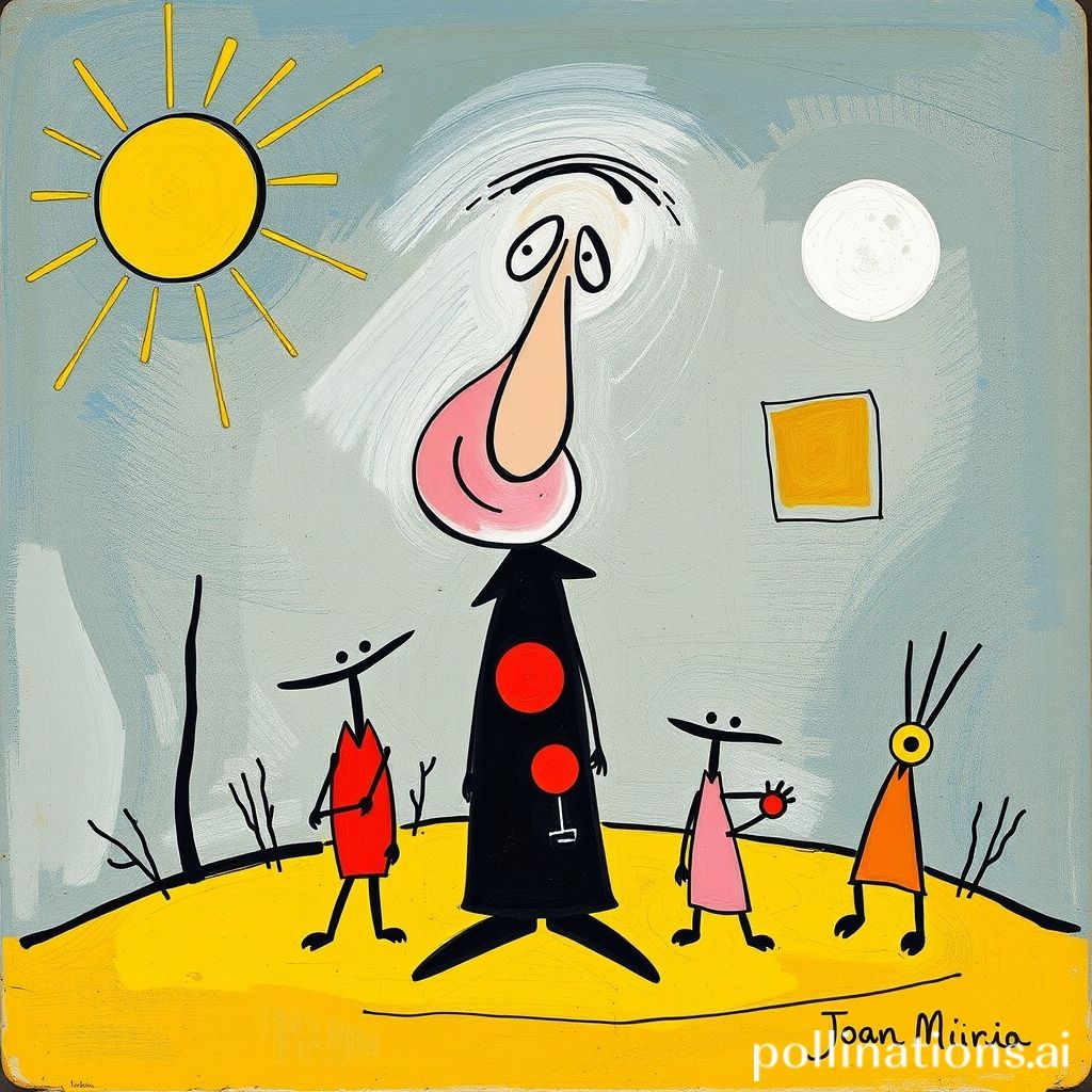 Imagen de Joan Miró (estilo Cartoon)